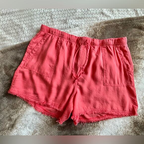 For The Republic Pants - For The Republic | NWT Soft Flowy Shorts with Raw Hem size XL